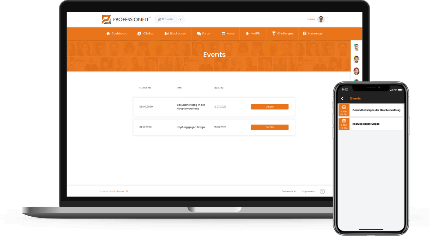 Mockup-Modul-Events